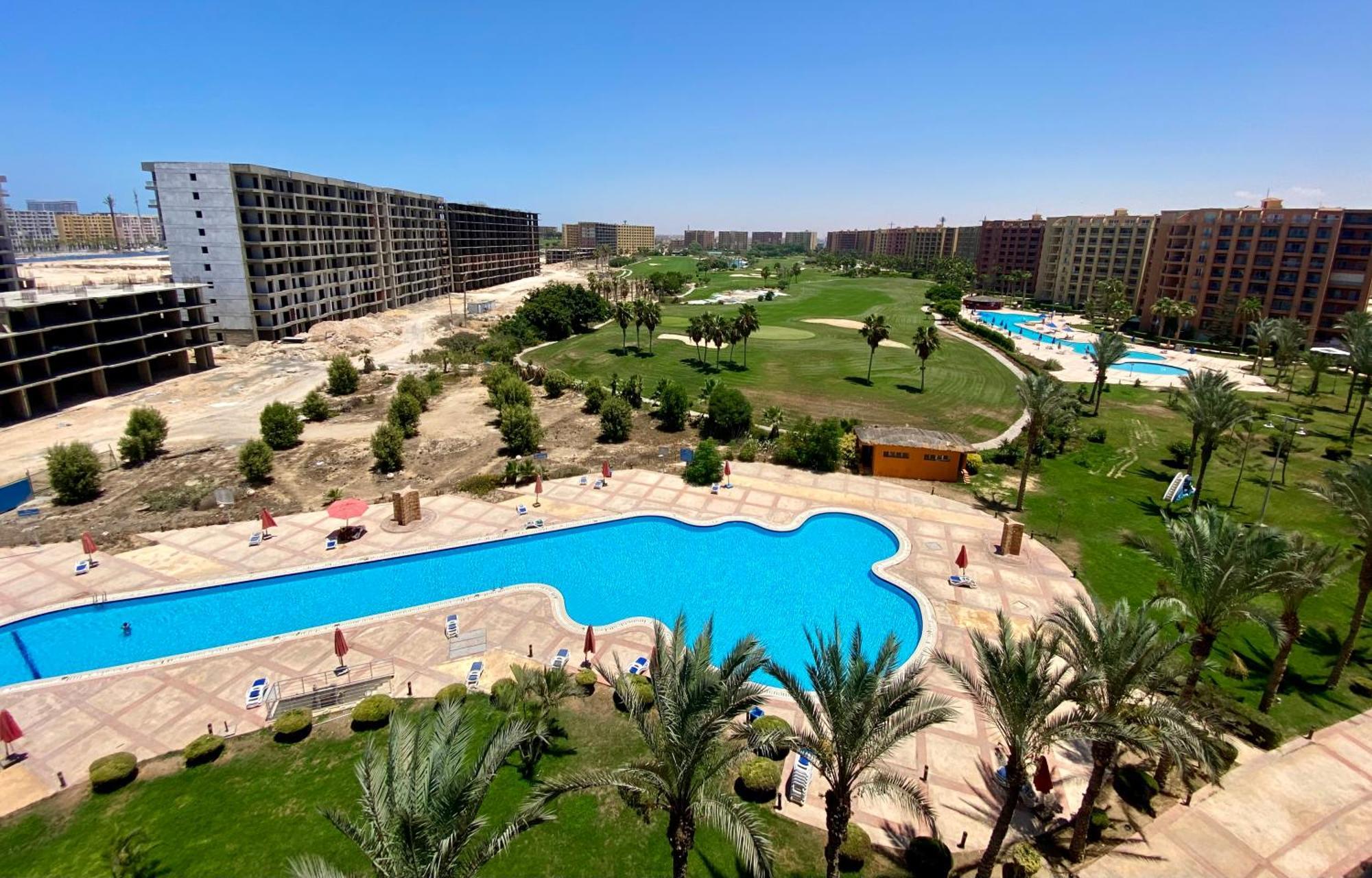Porto Golf Marina Aqua Park & Beach Access By Best Of Bedz El-Alameyn Dış mekan fotoğraf